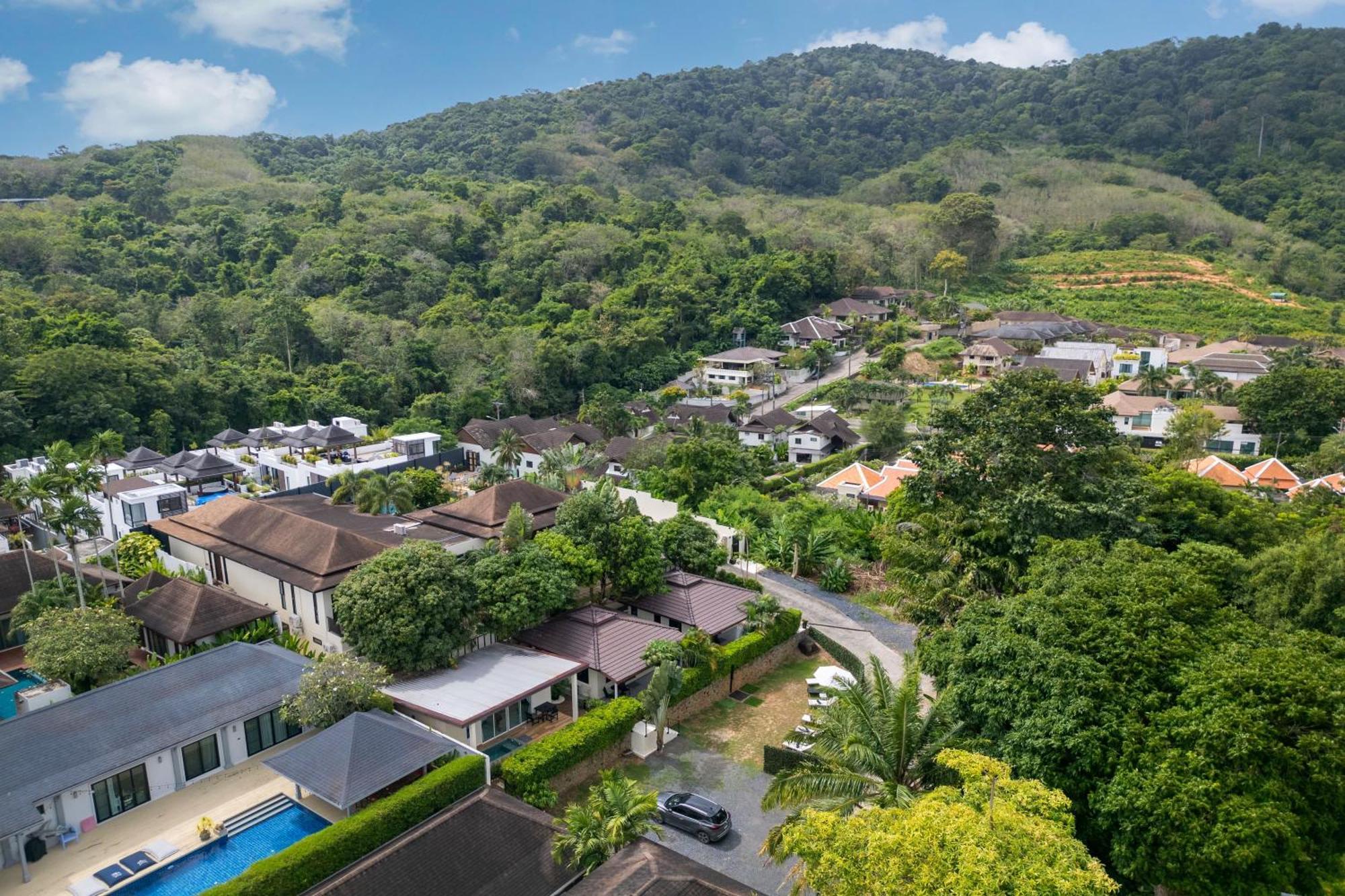Oxavia Garden Oasis In Nai Harn - Your Private Tropical Garden With 3 Cabins And Jacuzzi Rawai Εξωτερικό φωτογραφία